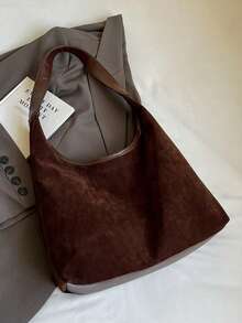 2025 New Arrival Wholesale Women's Large Capacity Tote Bag, Fashionable Minimalist Shoulder Bag For Daily Commute