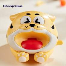 Carino giocattolo a carica di tigre cartoni animati, carica a molla e movimento ondeggiante adorabile, regalo mensile rilassante per neonati, giocattolo divertente per bambini, stile INS