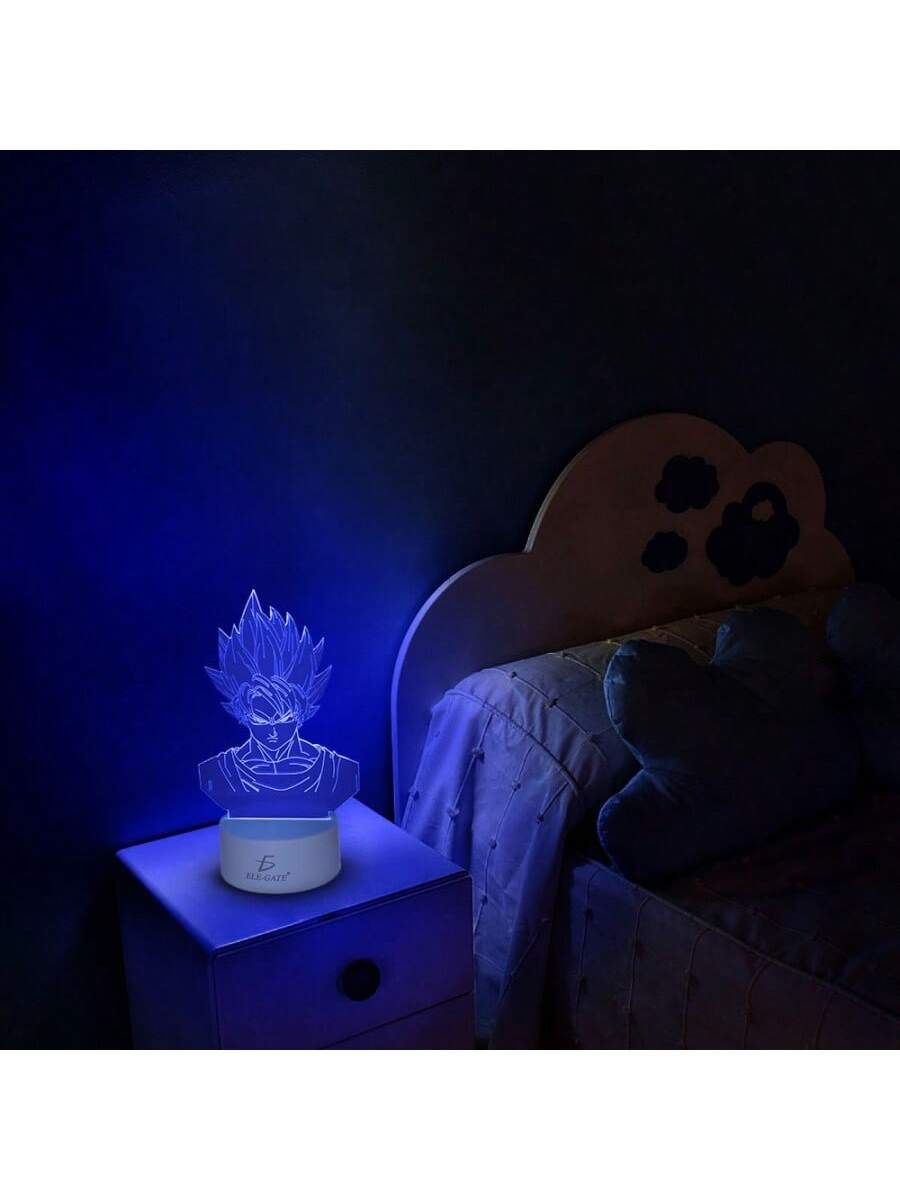 Lámpara de Iron Man, Batman y Star Wars en 3D con LED