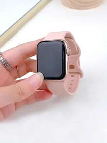 Custom Name Watch Band, Personalized Silicone Strap Compatible With Watch 38/40/41/42/44/45/49mm, Custom Watch Strap, Watch Band Gift, Silicone Replacement Strap, Anniversary Gift, Graduation Gift, Mother's Day Gift, Daily Wear Strap, Prom Gift, Wedding Gift, Valentine's Day Gift, Custom Laser Printed Wristband - Multicolor - View 4