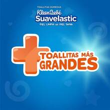 Kleenbebé Suavelastic Toallitas Húmedas para Bebé, Paquete con 198 piezas (2 paquetes de 99 toallitas c/u) - 1 - Ver 4