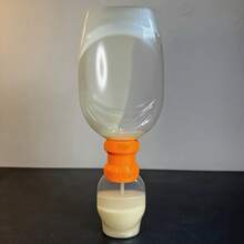 1个智能塑料分配器：适用于洗手液、洗发水、沐浴露，防漏，告别浪费，节省时间！ - 彩色 - 查看 8