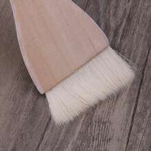 Pinceles de pelo de cabra de seis tamaños para pintura al óleo, acuarela y acrílica, suministros de arte