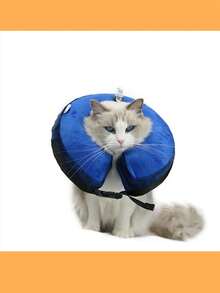 1pc Multi-Size New Pet Collar Rehabilitation Collar (Not Inflated, Need To Blow It Up Yourself When You Receive It), Suitable For Cats, Small And Medium-Sized Dogs, Dogs