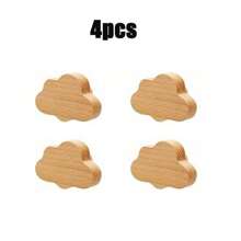 4/8 Pieces Cloud Shaped Dresser Pulls, Boho Drawer Knobs For Cabinets, Furniture And Wardrobes - Apricot - View 10