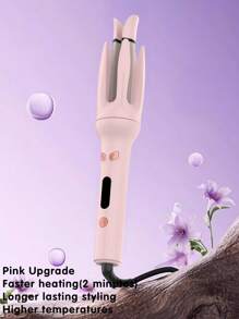 GENAI Automatic Curling Iron, Hair Curler Wand Rotating,4 Adjustable Temperature Levels, Fast Self Spinning Styling, Quick Heating, 28mm Large Wave Curls Suitable For Slouchy People, Easy To Use