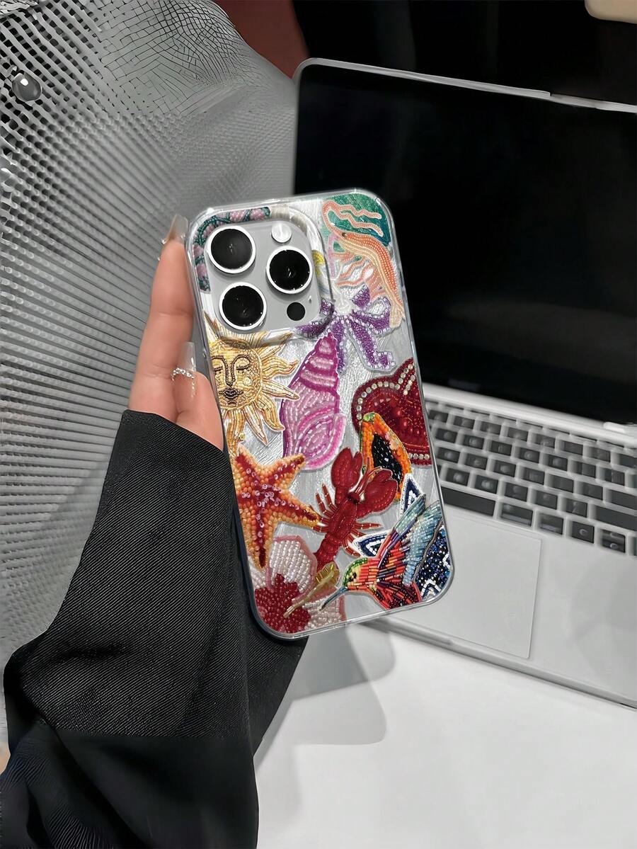 Fashion Phone Cases - Transparent Feather Veil - View 1