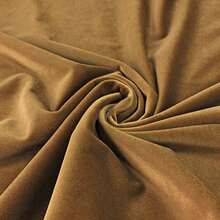 1 Stück einfarbiger Samtstoff! Hochwertiger Polyesterstoff, perfekt für DIY Herbst- und Winter-Cheongsams, Haaraccessoires und Hochzeitsdekorationen. Dieser dicke Samtstoff im koreanischen Stil ist ideal für DIY Sofakissen, Vorhänge und Tischdecken. - Verschiedenfarbig - Übersicht 6