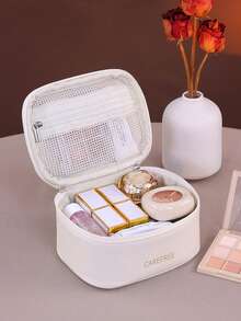 Fashion Women's Multifunctional Cosmetic Bag, Large Capacity Travel Toiletry Bag, Portable Reinforced Handle, Premium Zippered Makeup Organizer Bag, Room Decor, Bags, Makeup Bag, Travel, Make Up Bag, Travel Essentials, Organizer, Storage, Travel Essential, Makeup Organizer, Makeup Bag, Toiletry Bag, Desk Organiser, Cosmetic Bag, Makeup Bag Make Up Pouch, Make Up Bags, Makeup Bag, Travel, Makeup Pouch, Bag, Make Up Pouch, Travel Essentials, Makeup Bags, Travel Essential, Small Makeup Bag,Makeup Pouch,Cosmetic Bag,Travel Essential,Large Capacity,Large Makeup Bag