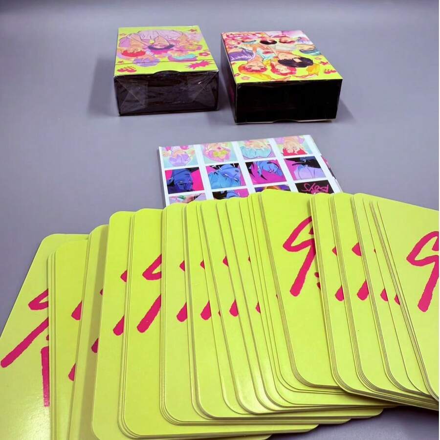 92张Saja KPOP男团LOMO照片卡（60张）+粉丝贴纸（32张）|偶像收藏装饰品、剪贴簿用品、KPOP粉丝礼物 - 92saja - 查看 1