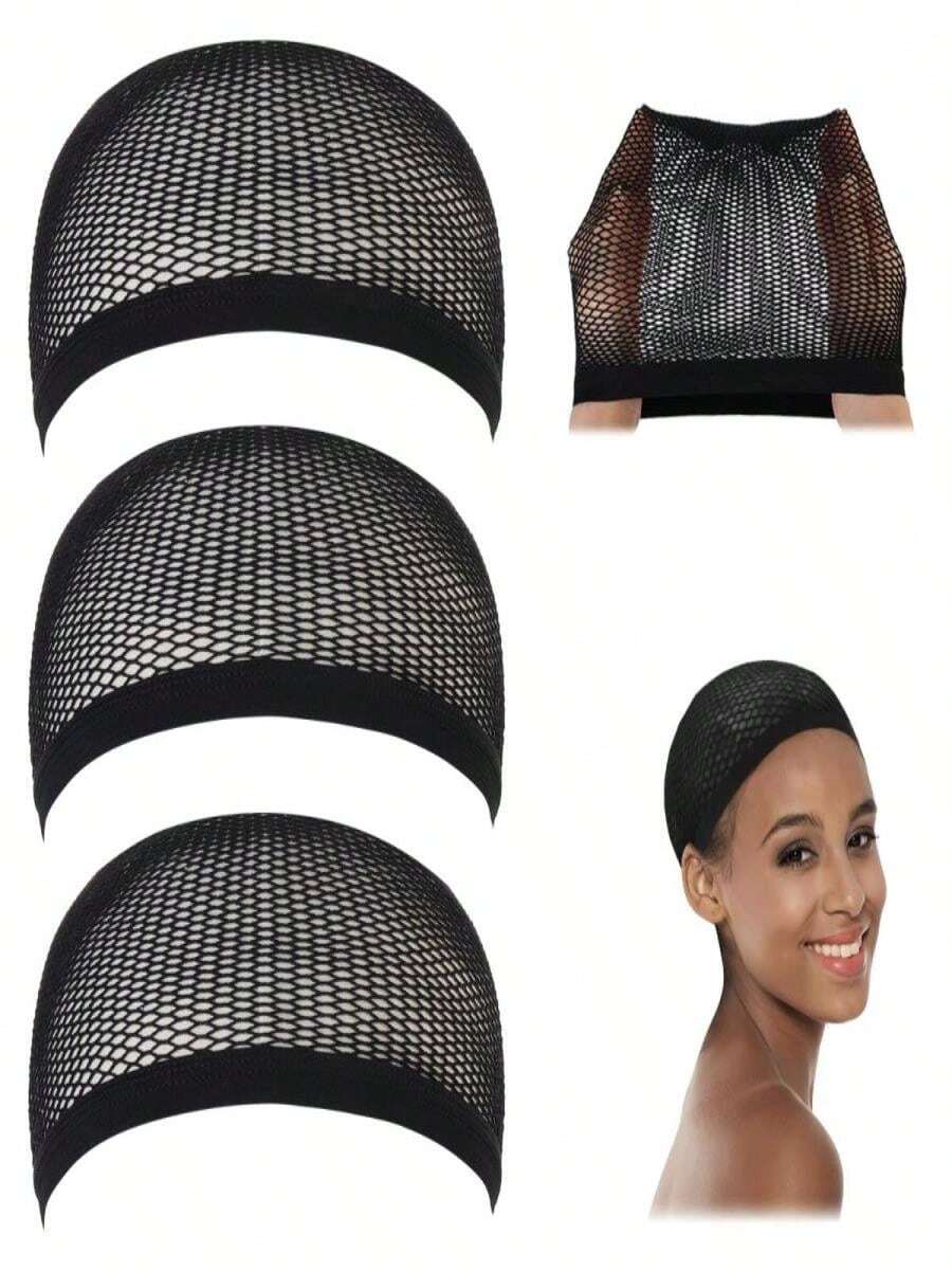 Mũ trùm tóc giả móc len Dreamlover, Mũ trùm tóc giả lưới màu đen, 3 chiếc, Dụng cụ làm tóc, Đồ dùng làm tóc, Đồ dùng du lịch thiết yếu, Du lịch, Thợ cắt tóc, Nhà tạo mẫu tóc, Phụ kiện thợ cắt tóc, Ngày lễ tình nhân, Vật tư làm tóc, Nhà tạo mẫu tóc, Tiệm cắt tóc, Salon, Đồ dùng cần thiết cho kỳ nghỉ, Sản phẩm chăm sóc tóc, Tiệm cắt tóc, Quà tặng Valentine, Đồ dùng du lịch thiết yếu cho phụ nữ, Dụng cụ tạo mẫu tóc - MàuA - Xem 1