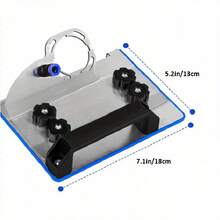 45 Degree Stainless Steel Manual Edging Bracket For Stone And Tile Cutting - Precision Tool Set, Preferred By Craftsmen And Professional Masons, Durable Structure, Tile Cutting Tool - 1 - View 6