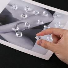 20 szt. diamentów akrylowych, 20 mm, diamenty dekoracyjne, akrylowe kamienie szlachetne, sztuczne kamienie szlachetne do wypełniaczy wazonów, wazony ślubne, dekoracja stołu, impreza