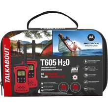 ¡RecomendadoMotorola Solutions, Portable FRS, T605_H2O, Talkabout, radios bidireccionales, preparación para emergencias, Recargable, 22 Canales, 35 Millas, Naranja con Negro, Paquete de 2¡Top de Temporada - T605_H2O - Ver 4