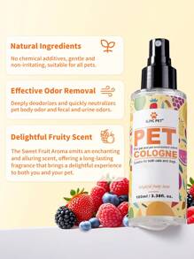 GJYC PET Pet Deodorizing & Perfume Spray For Dogs & Cats – Detightful Fruity Scent Or Rose Fragrance | 3.38 Fl Oz | Long-Lasting Odor Control, Alcohol-Free & Hypoallergenic Formula - Multicolor - View 4