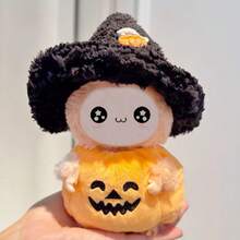 Vestido de calabaza para muñeca de 17 cm, disfraz de Halloween para muñeca Generación 1 y 2 (solo ropa)