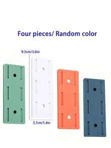 1 Giá đỡ ổ cắm điện gắn tường, Quản lý cáp ổ cắm tường không cần keo dán, không cần khoan, dán chặt vào tường nhẵn trong 24 giờ khi quay lại trường - trắng - Xem 13