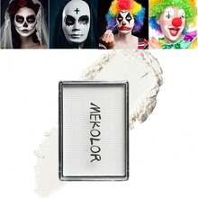 Solid Color Face & Body Paint, Quick Drying & Easy Wash Face & Full Body Graffiti Paint, Water-Soluble Pigment, Black, White, Red, Suitable For Halloween, Cosplay, Stage Plays - Multicolor - View 5