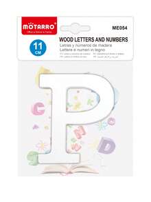 Wooden Letters / Wooden Letters / Decoration / Decorations / White Wood / 11 Cm / Home & Special Occasions / Wooden Letters - White - View 7