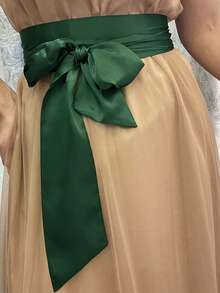 1 pièce Ceinture de taille pour femme, ceinture de taille élégante avec nœud papillon, ceinture décorative pour robe pour femmes