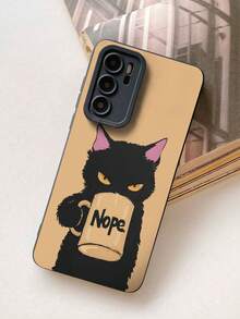 1 Ốp lưng điện thoại silicon mềm họa tiết mèo đen hoạt hình, bao phủ toàn bộ, tương thích với iPhone 11, 12, XR, 13, 13 Pro, 13 Pro Max, 14, 14 Pro, 14 Pro Max, 15, 15 Pro, 15 Plus, 15 Pro Max, 16, 16 Pro, 16 Plus, 16 Pro Max - Nhiều màu - Xem 4