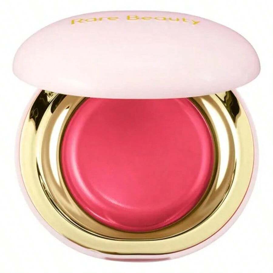 Rare Beauty rubor en polvo luminoso suave acabado radiante 0 098 onzas 2 8 g pigmentacion buildable textura fina facil difuminado ideal toque final maquillaje diario profesional tono natural y resplandeciente para todo tipo de piel - Casi rosa - Ver 1