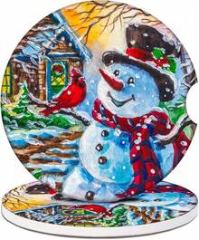 Muñeco de nieve navideño