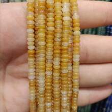 2x4mm Natural Stone Crystal Agate Abacus Beads, Round Beads, Flat Beads, Suitable For Jewelry Making, DIY Charm Bracelets, Necklaces, Fashionable Earrings Accessories, And Decorative Beads For Creative Expression - 2*4mm Abacus Beads - View 5