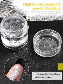 猫眼美甲凝胶粉，细闪猫眼磁性粉，美甲师专用美甲用品