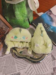 1pc Plush Doll Clothes, Replaceable Sitting Party Plush Dinosaur , Shark, Bee Animal