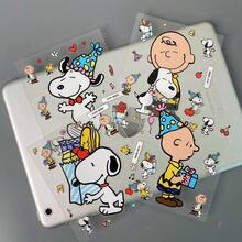 SNOOPY 1 件史努比 5D 浮雕 3D 贴纸可爱卡通手机壳平板电脑防水不留胶带，完美的男孩女孩贴纸玩具礼物（款式随机） - 彩色 - 查看 1