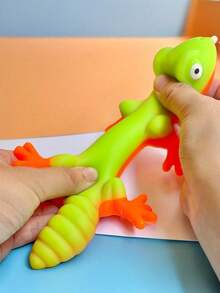 1PC Taba Squishy, Soft Relaxing Simulated Gecko, Lizard, Animal Squeeze Toy, TPR Soft Gel Stress Relief Toy, Adorable Fun, Christmas Gifts, Party Favors, Gift Bag Fillers, Kids Toys, Boys Games, Girls Games, Kids Games, Fidget Toys For Kids, Portable Fidget Squeeze Toy For Your Desk And On The Go, Ideal Holiday Gift.