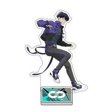 动漫怪物No.8亚克力立牌模型钥匙扣，包含卡夫卡、二条莉乃、市川郁子、篠宫纪子等角色，桌面摆件，圣诞节粉丝礼物 - 彩色 - 查看 14