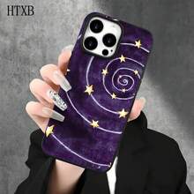 Fundas protectoras con orificios grandes y diseño giratorio morado, compatibles con phone X, XS, XS Max, 11, 12, 13, 14, 15, 16 y más. Fundas y carcasas protectoras con estampado de girasoles y orificios grandes para phone 16 Pro Max, 16, 15 Pro, 14, 14 Plus/14 Pro Max, 13, 13 Pro, 12 Pro y 11/11 Pro. Regalos para cumpleaños y celebraciones. - Blanco - Ver 8