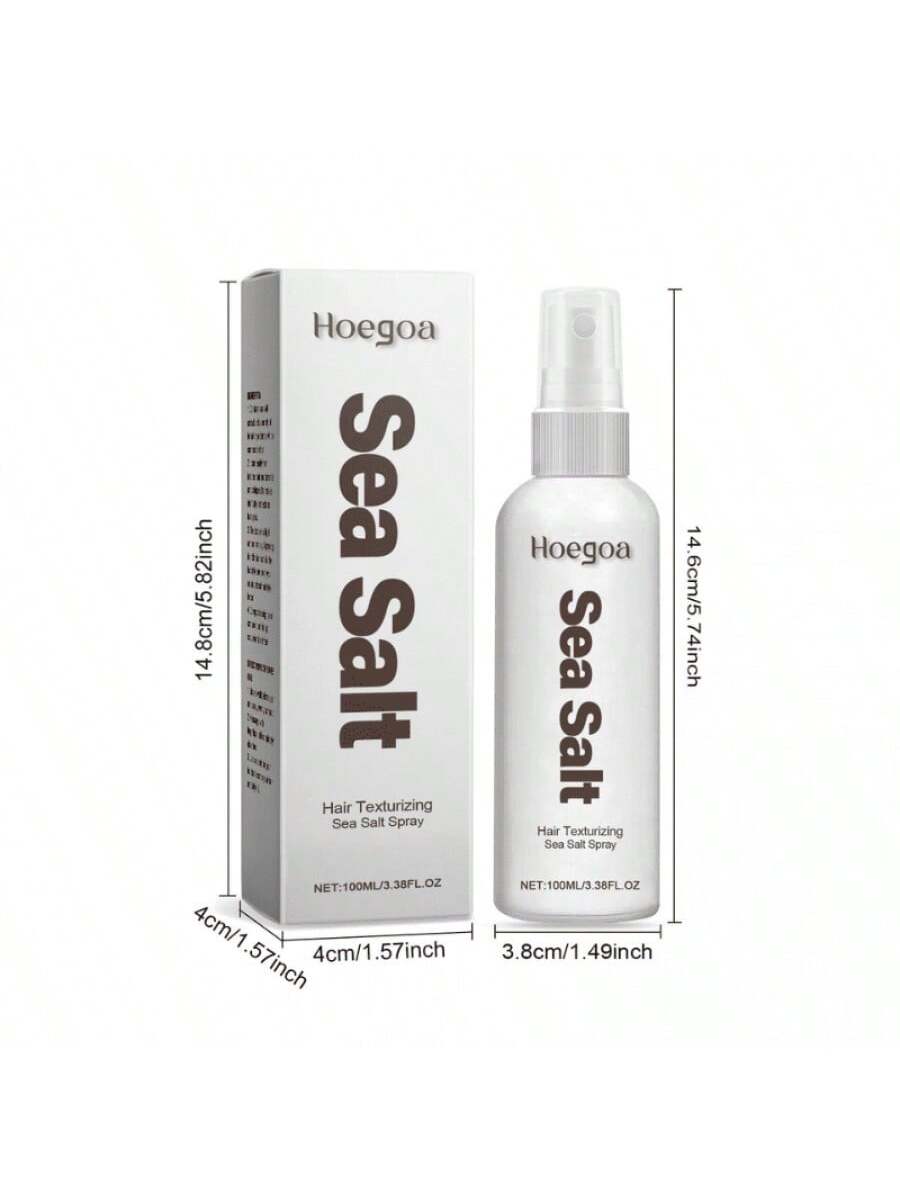 Spray para cabello seco con sal marina