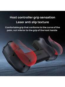 GAMESIR 遊戲手把X5 Lite 主機手把握感 舒適握持 精確操控 防滑紋理穩固防滑 霍爾搖桿 Type-C活動介面 彈性矽膠ABXY鍵 黑色 - 黑色 - 查看 4