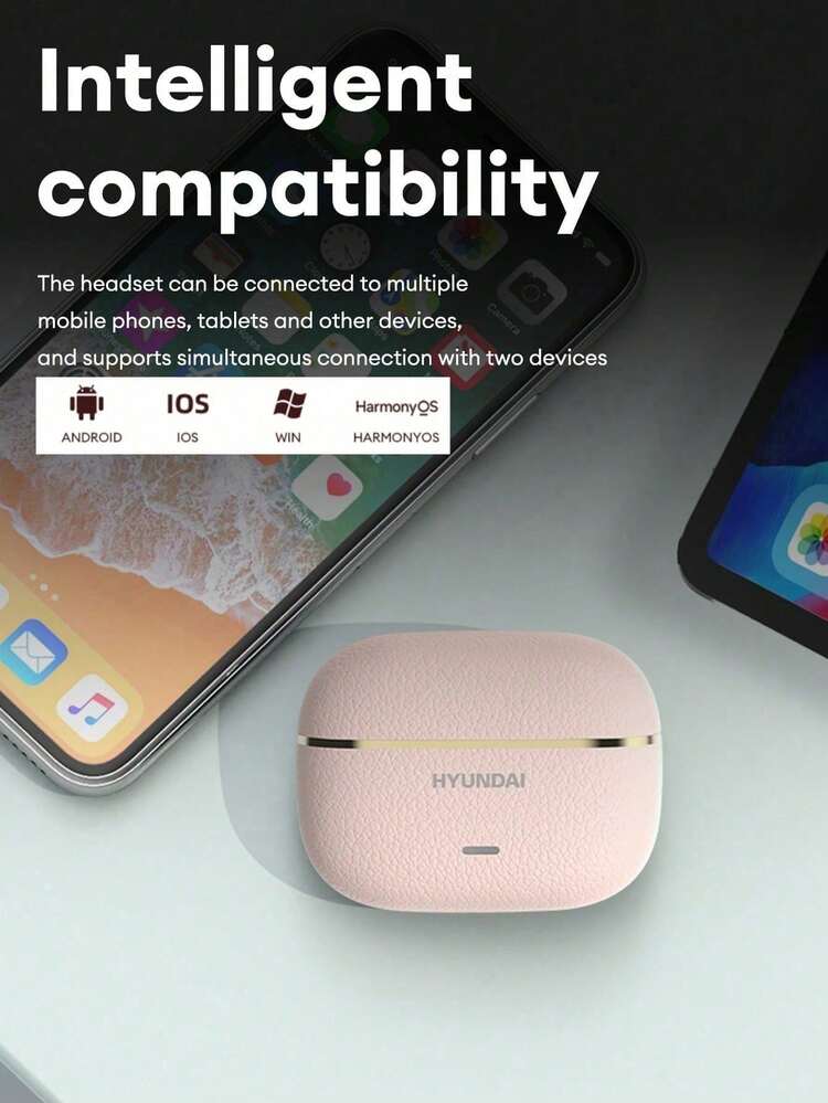 Fones de Ouvido Bluetooth Fashionable HYUNDAI HY-C03 com Clipe de Acessório de Fone de Ouvido em Formato de Borboleta, Estilo Open-Ear, Longa Duração de Bateria, Baixa Latência, Som Surround, Música de Alta Qualidade, Jogos, Chamadas, Cancelamento de Ruído, Fones de Ouvido Esportivos Sem Fio, Sem Necessidade de Perfuração, Acessório de Brinco Estiloso, Presente para Mulheres - Brincos de borboleta multicoloridos + ouro rosa - Visão 9