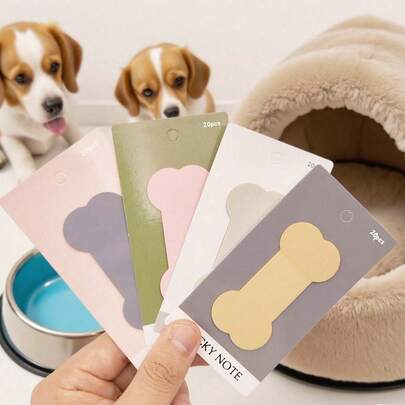 1 szt. Notatnik w kształcie kości, kreatywne karteczki samoprzylepne dla uczniów, artykuły szkolne, przezroczysty, wielokrotnego użytku marker biurowy z możliwością pisania