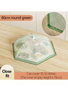 1pc Food Cover, Foldable Dining Table Food Cover, Dustproof And Fly Proof Household Vegetable Cover Umbrella, Rectangular Mosquito Proof Kitchen Cover,Insect-Proof Food Cover,Foldable Outdoor Food Hood,Both Indoor And Outdoor Can Be Used