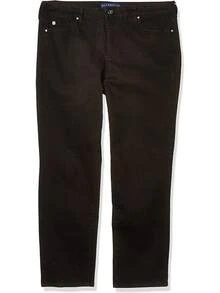 Bandolino Women's Mandie Signature Fit 5 High Rise Jean Plus Sizehalloween - Saturated Black - View 3