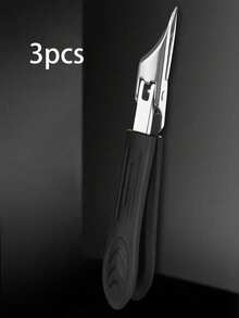 Modern Stainless Steel Toenail Clipper, 25° Angled Blades - Splash Resistant Design For Thick/Ingrown Nails, Ergonomic Non-Slip Handle, Black And Green (Holiday Green Handle) - Foot Care Tool