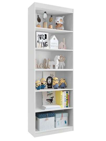 House Furniture Stores Estante Livreiro Prateleira  Quarto Escritório Gold 2 Módulos Gold