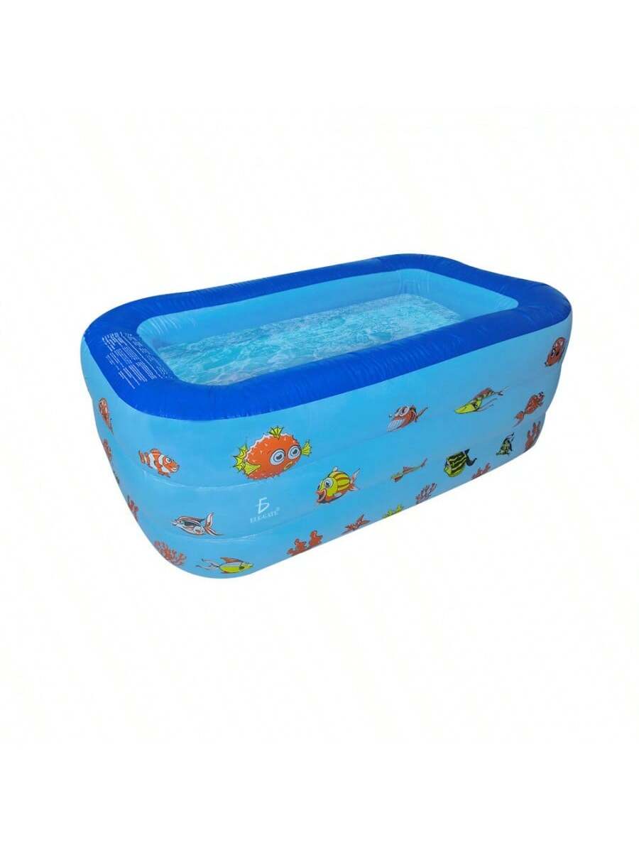 Piscina de bolas con diseño de león inflable