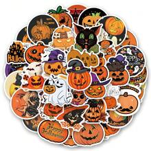 60 Peças Adesivos Vintage de Halloween, Adesivos Impermeáveis de Vinil para Scrapbooks, Diários, Laptops, Para-choques, Skates, Garrafas de Água, Computadores, Adesivos de Celular, Suprimentos para Festa de Halloween