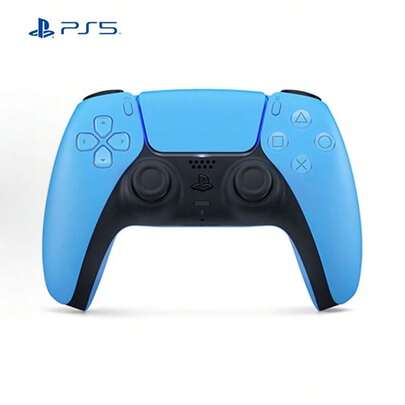 Sony PS5 PlayStation DualSense Wireless Game Controller, PS5 Controller With Adaptive Triggers, Dual Vibration Motors, Haptic Feedback, Multi-Device Connection, Official Chinese Version, Starlight Blue