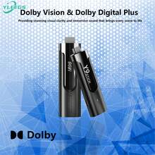 Stick de TV Android 13 M98-Y9, emparejado con H618, compatible con 8K Ultra HD, WiFi de doble banda, Bluetooth 5.0, 2GB/16GB ROM, adecuado para dispositivos de transmisión para el hogar inteligente como televisores, monitores, proyectores, etc.