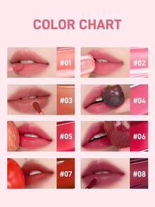 Rom&Nd Moisture-Like Lip Gloss Matte Lipstick Long-Wear Lip Color Moistening Blending Low-Saturation Lip Coloring Liquid Korean Makeup 4.5g/0.16oz - 04 WATER GRAPE - View 5