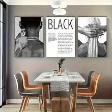 3pcs/Set, Canvas Hanging Painting, Framed Wall Decoration, And Women Art, Back View, Modern Fashion, Bar, Cafe, Family And Dormitory Wall Decoration, Room Decoration, Living Room Decoration, Bedroom, Dining Room Kitchen Decoration, Home Decoration