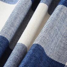 1pc Classic Checkered Pattern Linen Pillowcase For Autumn And Winter Living Room Sofa Decoration Cushion Cover