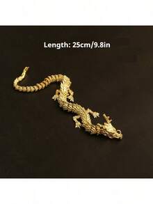 1pc Movable Five-Clawed Dragon Figurine, Chinese Zodiac Craft, Birthday Gift, Holiday Gift, Halloween Gift, Christmas Gift, Gift, Toy Gift